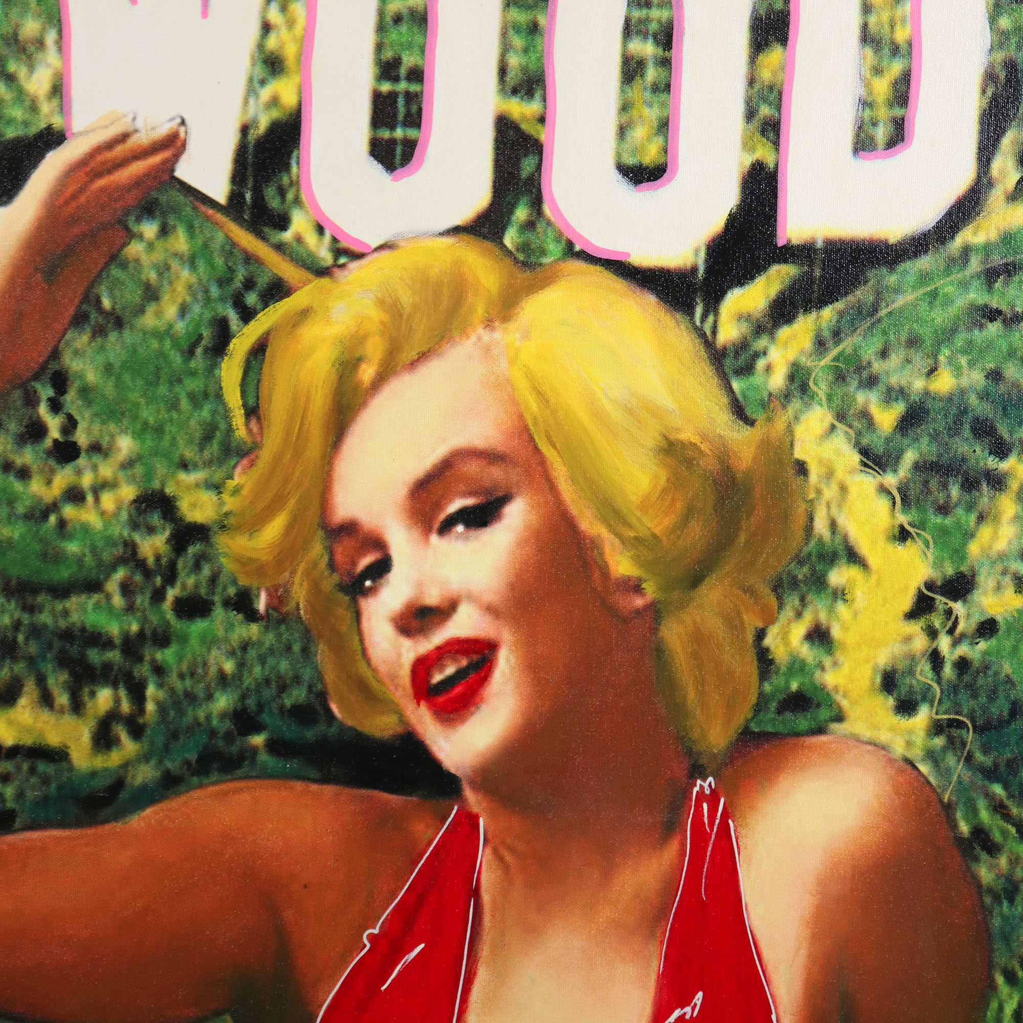 Marilyn in Red Goes to Hollywood