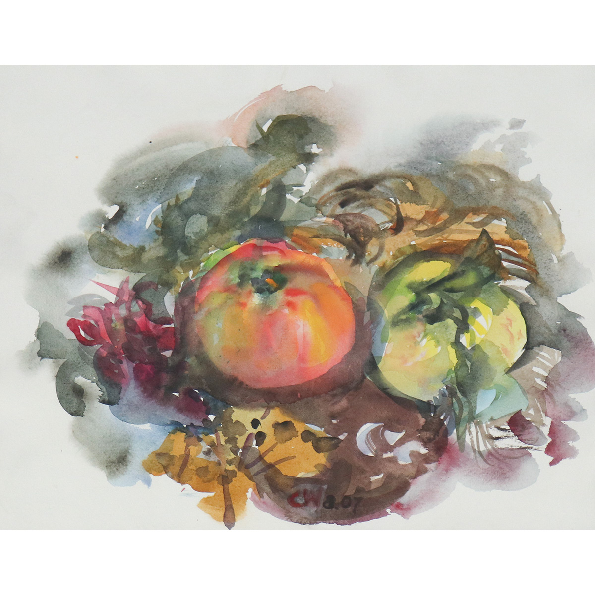 Still Life with Apples