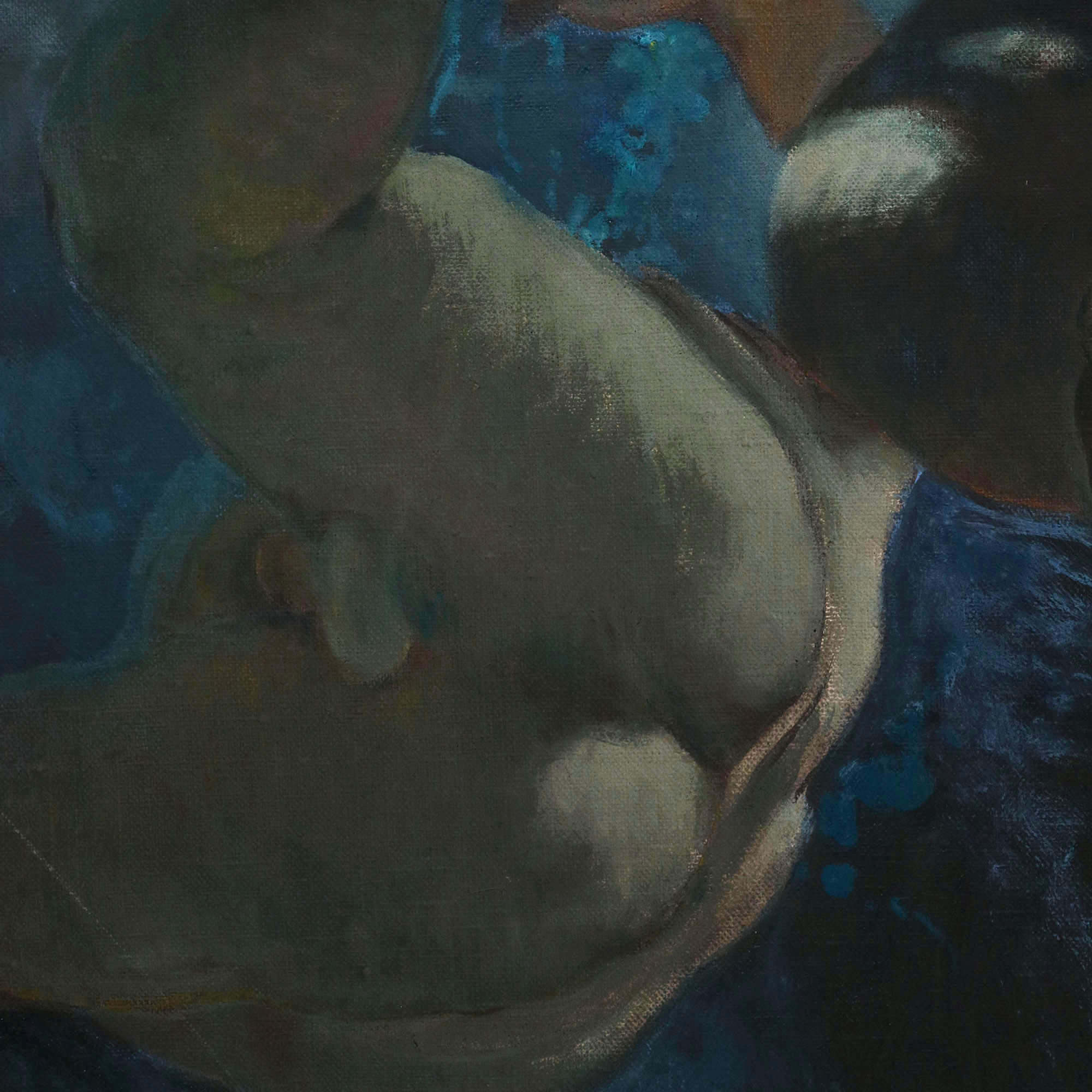 Under the surface of the sea - Three People in the Water  (水中三人)