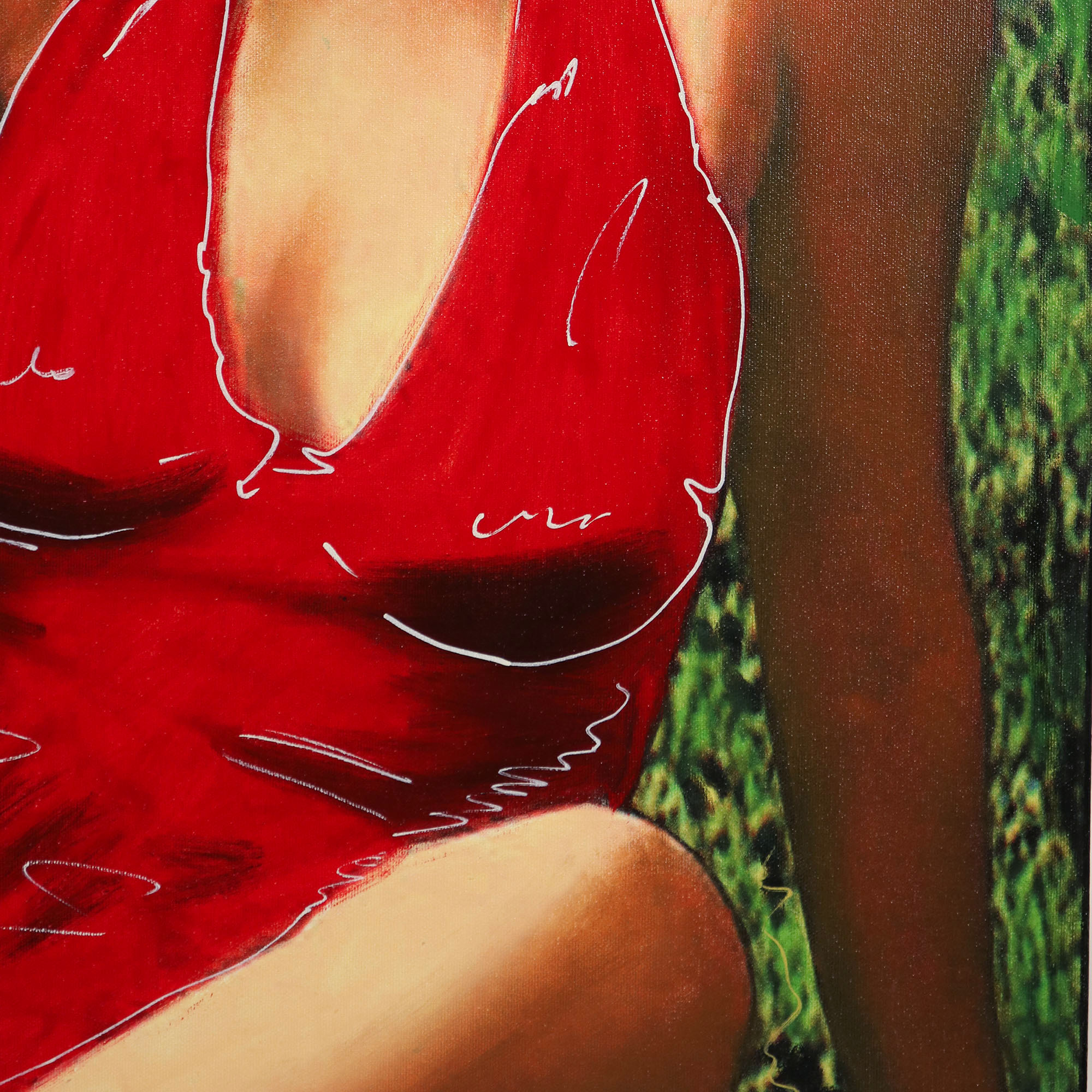 Marilyn in Red Goes to Hollywood
