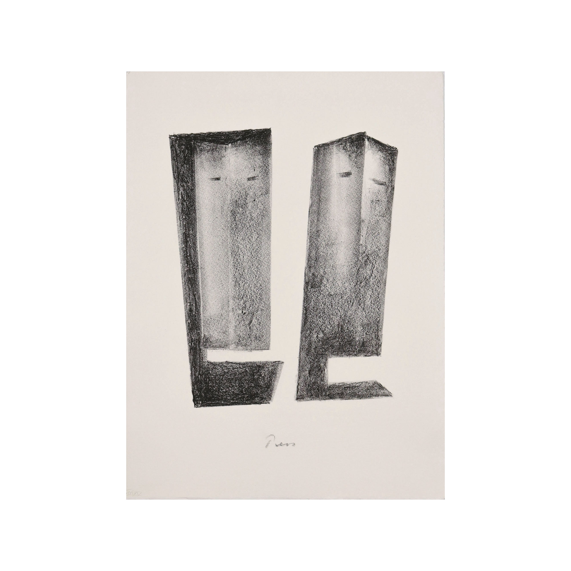 Zwei Jünger (Zwei Köpfe)