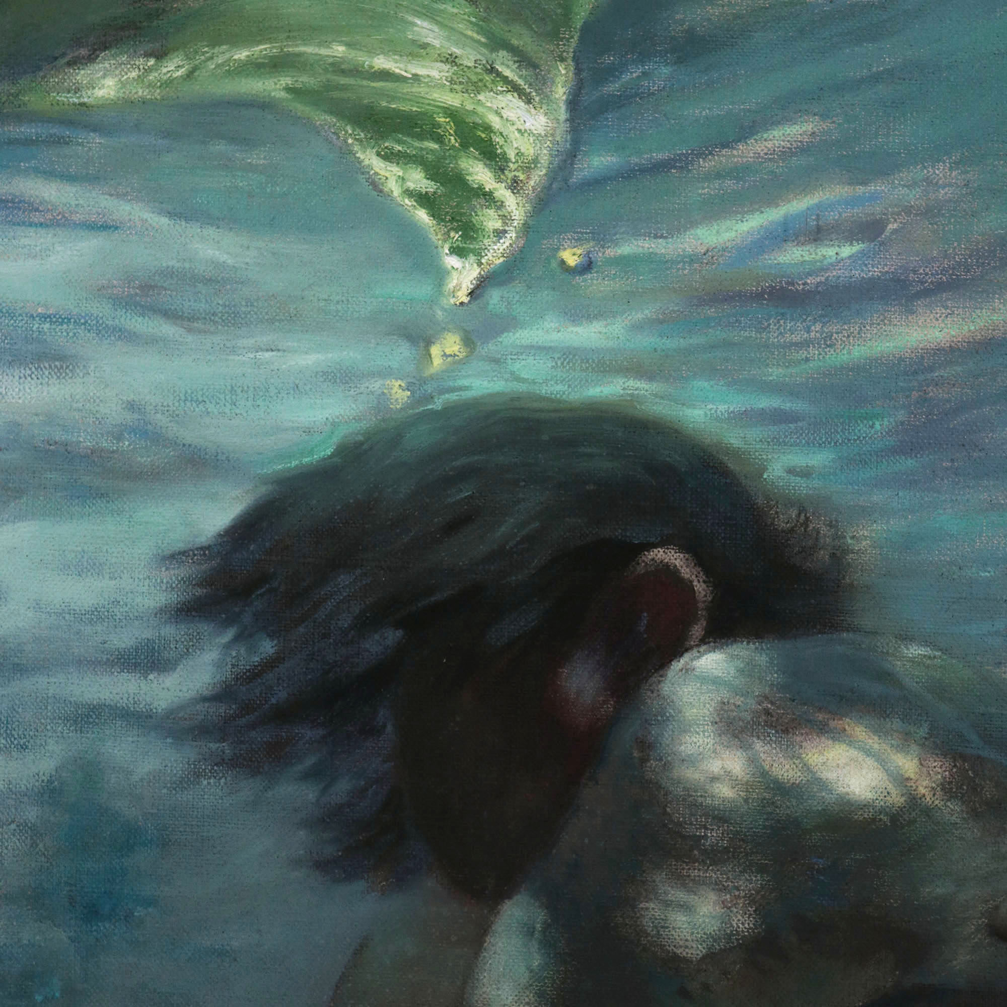 Under the surface of the sea - Three People in the Water  (水中三人)