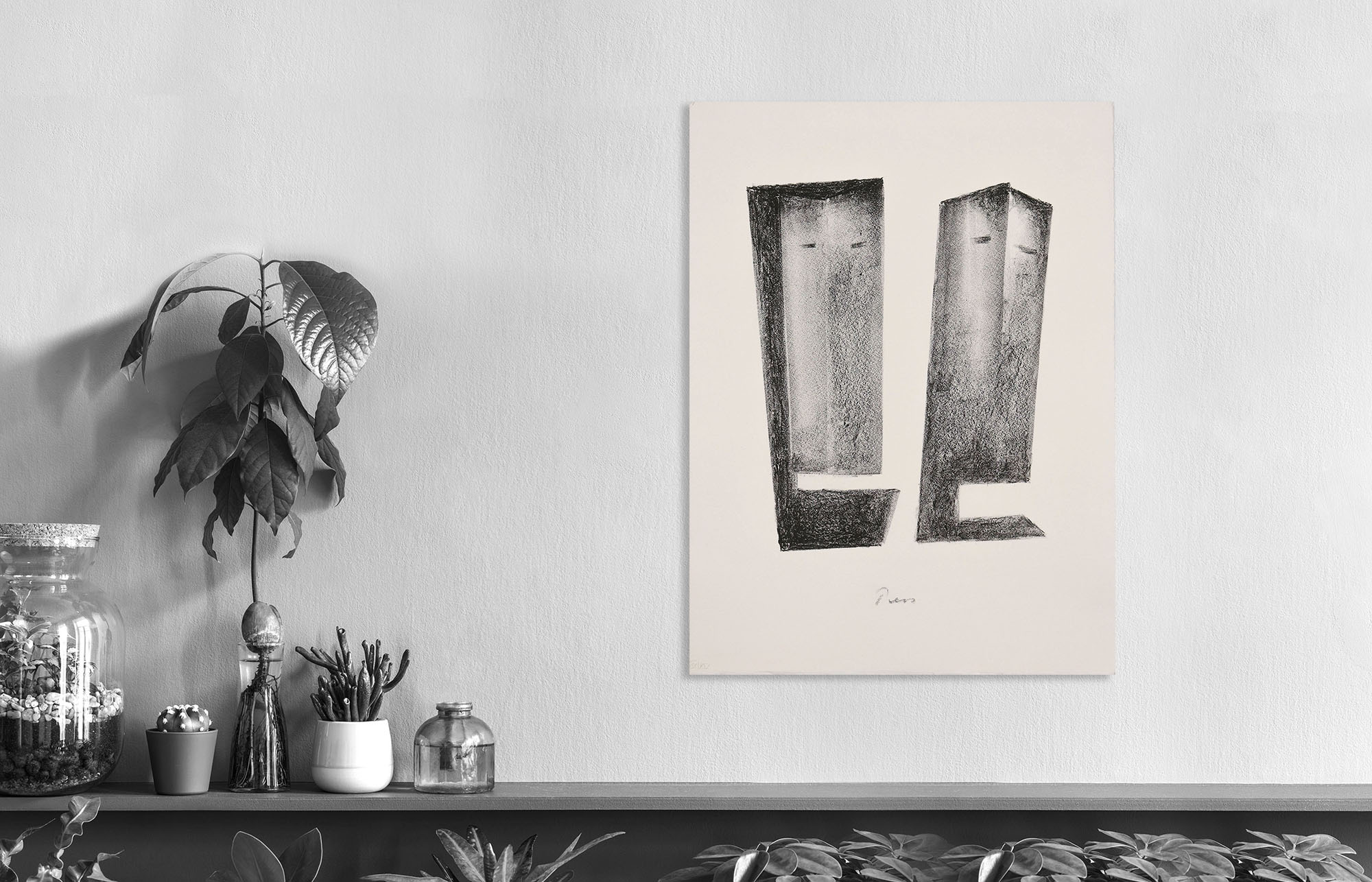 Zwei Jünger (Zwei Köpfe)