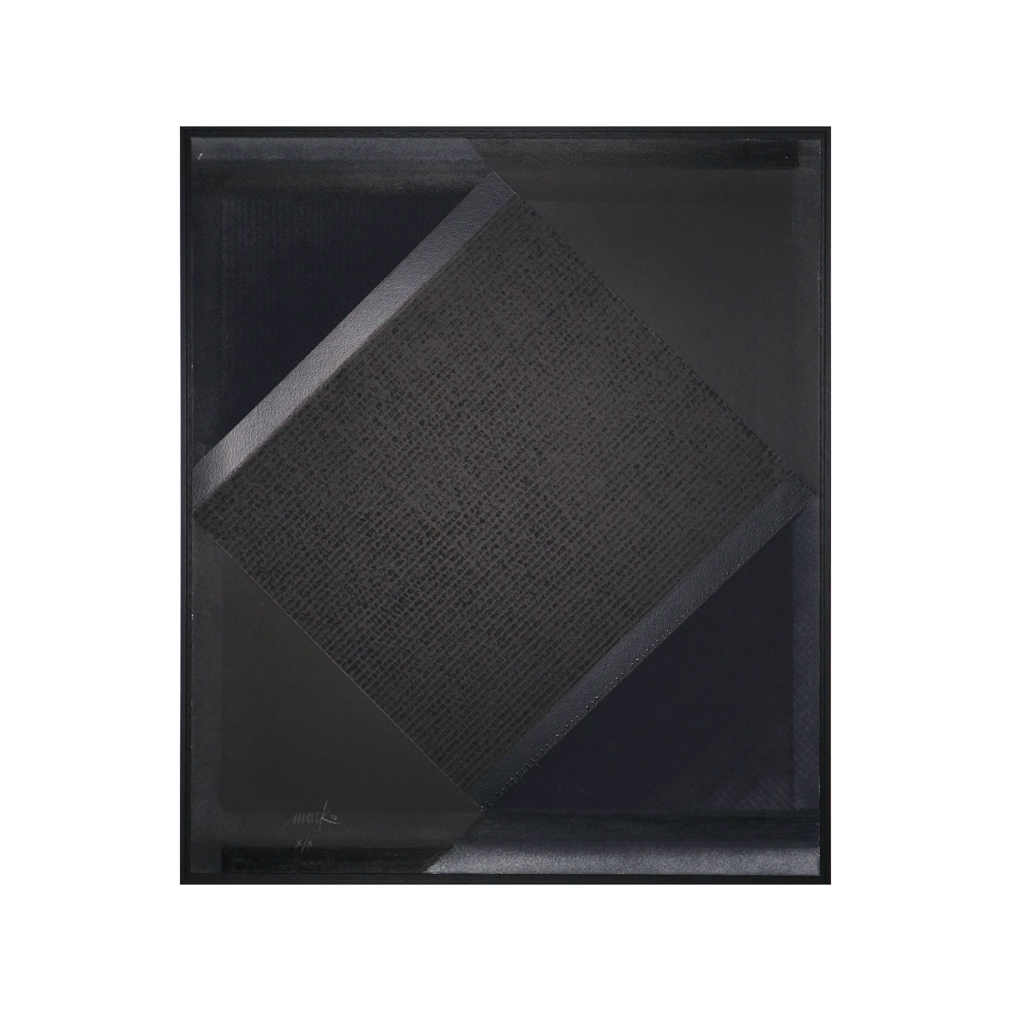 Composition with black square