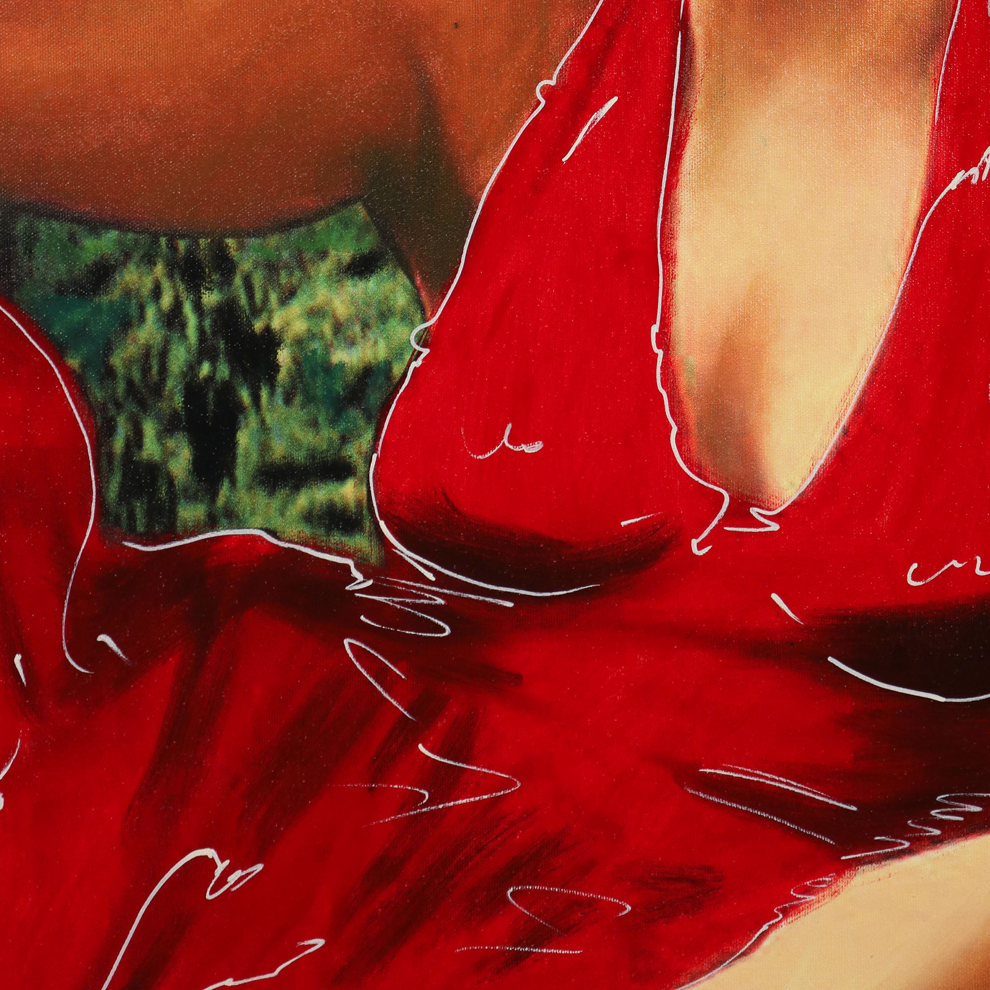 Marilyn in Red Goes to Hollywood